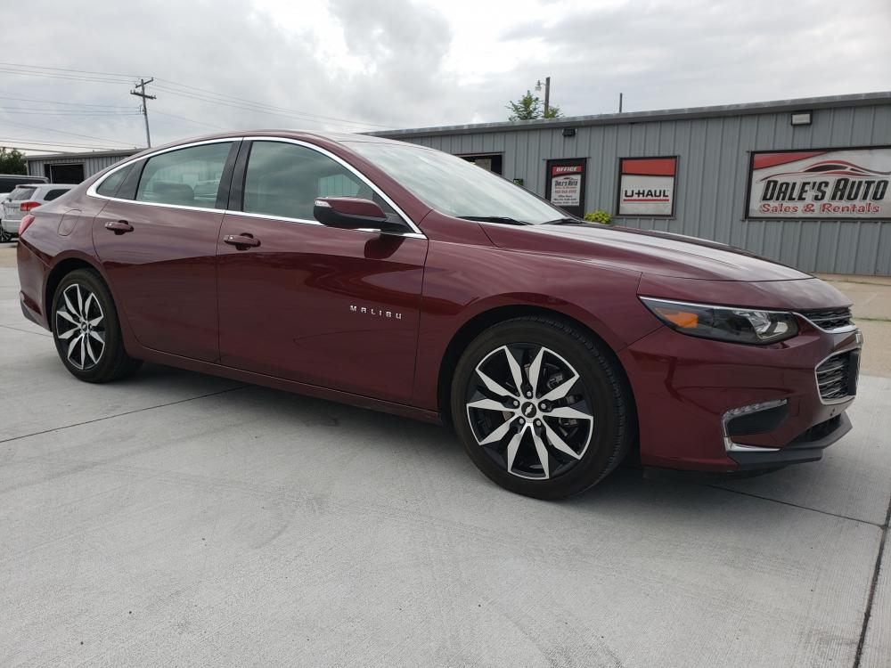 2016 Red /GRAY Chevrolet Malibu Limited 1LT (1G1ZE5ST5GF) with an 1.5L L4 DOHC 16V engine, 6A transmission, located at 625 South Lincoln Avenue, York, NE, 68467, (402) 362-5933, 40.856369, -97.592667 - Photo #0